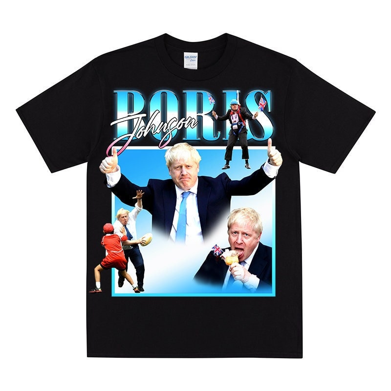 BORIS JOHNSON Homage T-shirt For Boris Fans, Gift For BREXIT Supporters, Novelty Gift For Women, Inspired By British Politics.jpg