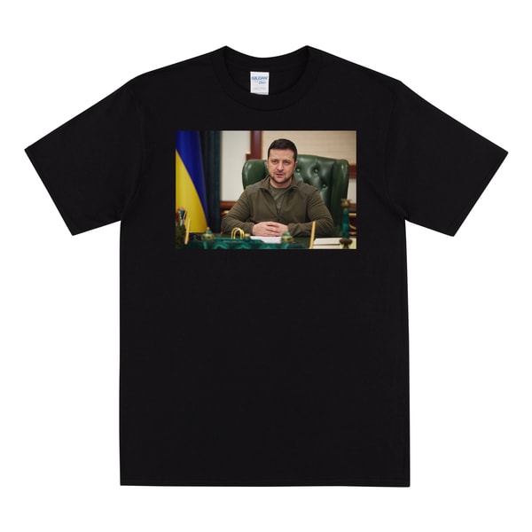 ZELENSKYY T-shirt, President Volodymyr Zelenskyy, Zelenskyy Portrait, Slava Ukraini Tshirt, T Shirt With President Of Ukraine Zelenskyy.jpg