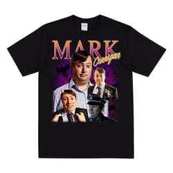 mark from peep show t-shirt, for peep show fans, are we the baddies meme, you what no turkey, secret santa gift, mark je