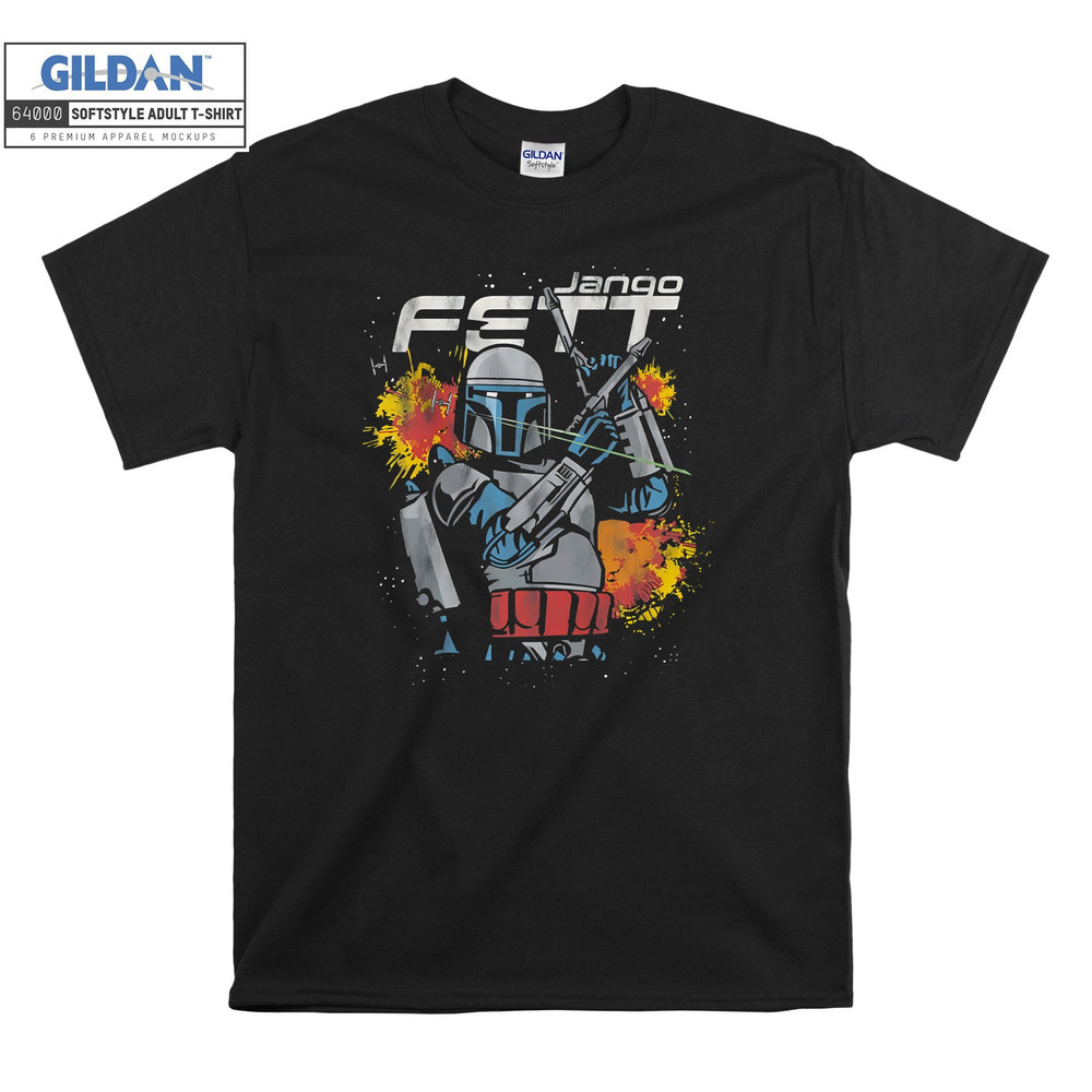 Jango Fett Hero Blasters T-shirt Hoody Kids Child Tote Bag Tshirt S-M-L-XL-XXL-3XL-4XL-5XL Gildan Oversized Men Women Unisex 7266.jpg