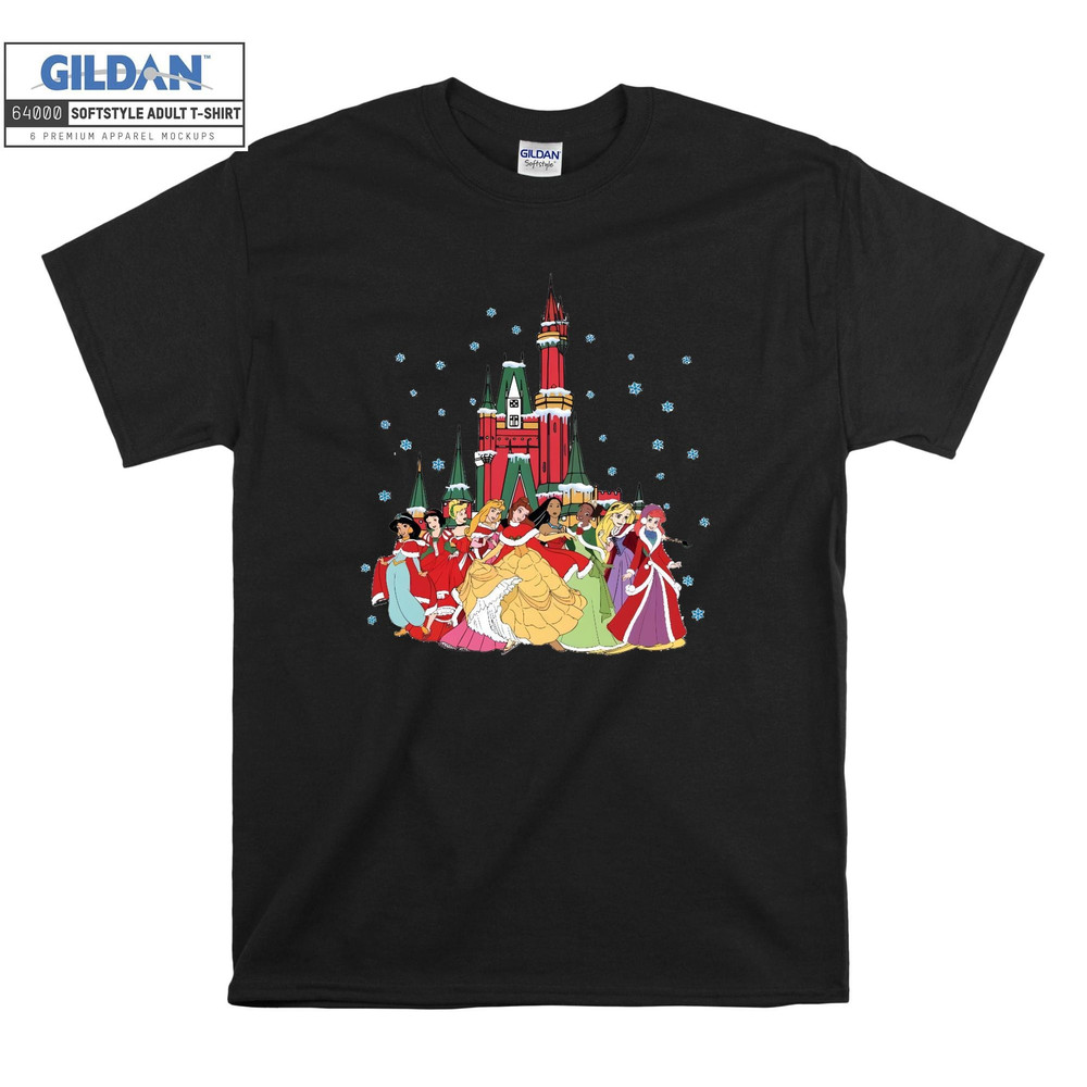 Disney Princess Castle Family T-shirt Hoodie Kids Child Tote Bag Tshirt S-M-L-XL-XXL-3XL-4XL-5XL Gildan Oversized Men Women Unisex A94.jpg