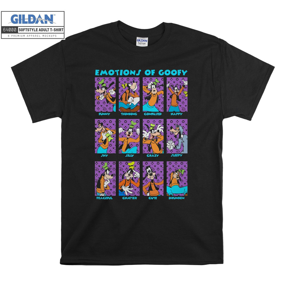 Disney Goofy Emotions Of Goofy T-shirt Hoody Kids Child Tote Bag Tshirt S-M-L-XL-XXL-3XL-4XL-5XL Gildan Oversized Men Women Unisex 6701.jpg