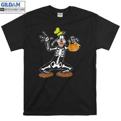 goofy skeleton funny halloween t-shirt hoody kids child tote bag tshirt s-m-l-xl-xxl-3xl-4xl-5xl gildan oversized men wo