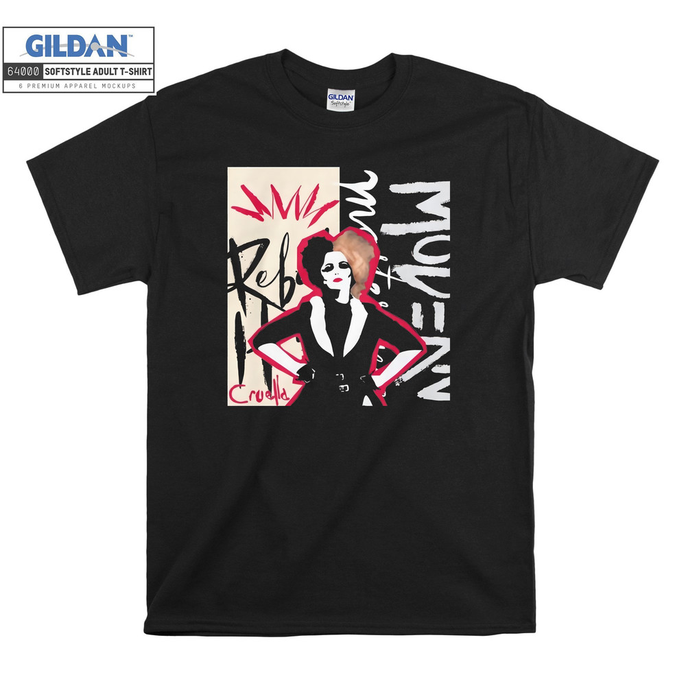Cruella Rebel Heart Masterpiece T-shirt Hoody Kids Child Tote Bag Tshirt S-M-L-XL-XXL-3XL-4XL-5XL Gildan Oversized Men Women Unisex 6602.jpg