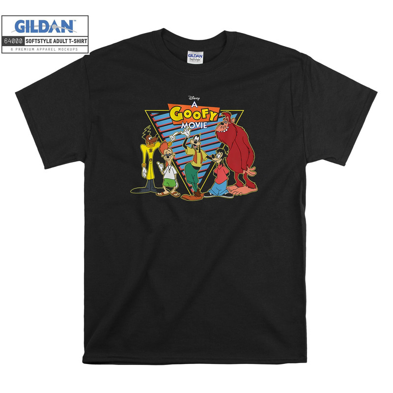 Goofy Movie All Characters Disney T-shirt Hoody Kids Child Tote Bag Tshirt S-M-L-XL-XXL-3XL-4XL-5XL Gildan Oversized Men Women Unisex 6910.jpg