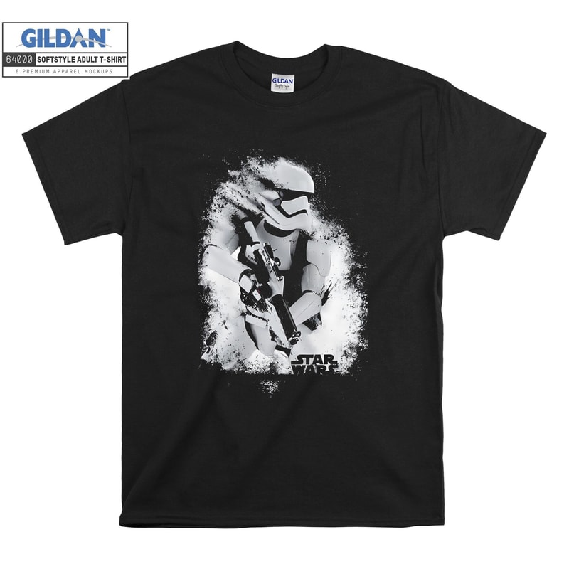 Force Awakens Splatter Stormtrooper T-shirt Hoody Kids Child Tote Bag Tshirt S-M-L-XL-XXL-3XL-4XL-5XL Gildan Oversized Men Women Unisex 7334.jpg