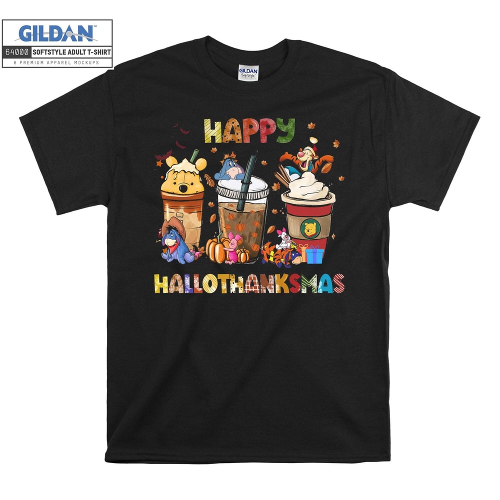 Hallothanksmas Winnie Latte Coffee T-shirt Hoodie Kids Child Tote Bag Tshirt S-M-L-XL-XXL-3XL-4XL-5XL Gildan Oversized Men Women Unisex A919.jpg