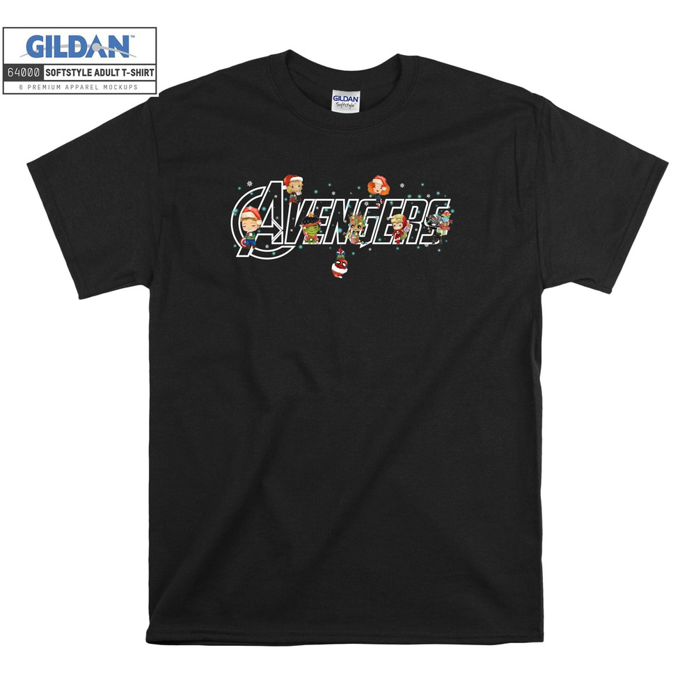 Marvel Avenger Christmas Superhero T-shirt Hoodie Kids Child Tote Bag Tshirt S-M-L-XL-XXL-3XL-4XL-5XL Gildan Oversized Men Women Unisex A14.jpg