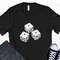 Realistic Dice T-Shirt, Gaming Shirt, Boardgame Shirt, Game Day, Dice Set, Dice Box, Fun Dice, Graphic T-Shirt.jpg