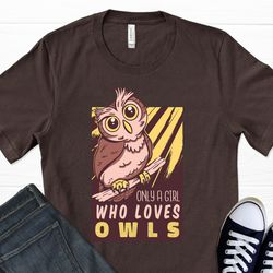 owl lover t-shirt, owl art, night owl, owl print, animal art, gift, beach art print, palm leaf ,aesthetic shirt, graphic