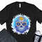 Sugar Skull Watercolor T-Shirt, Day Of The Dead, Skull Art Print, Mexican Art, Floral Shirt, Dia De Los Muertos, Graphic T-Shirt.jpg