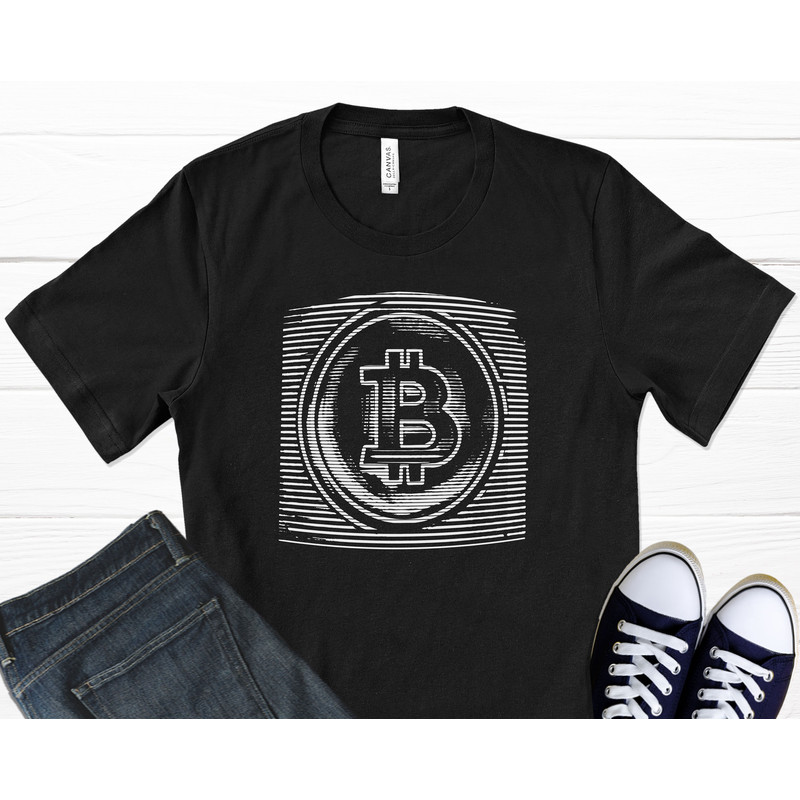 Bitcoin Static T-Shirt, Crypto Shirt, Bitcoin T Shirt, Bitcoin Miner, Trading T Shirt, Investor Shirt, Crypto Gifts, Graphic T-Shirt.jpg