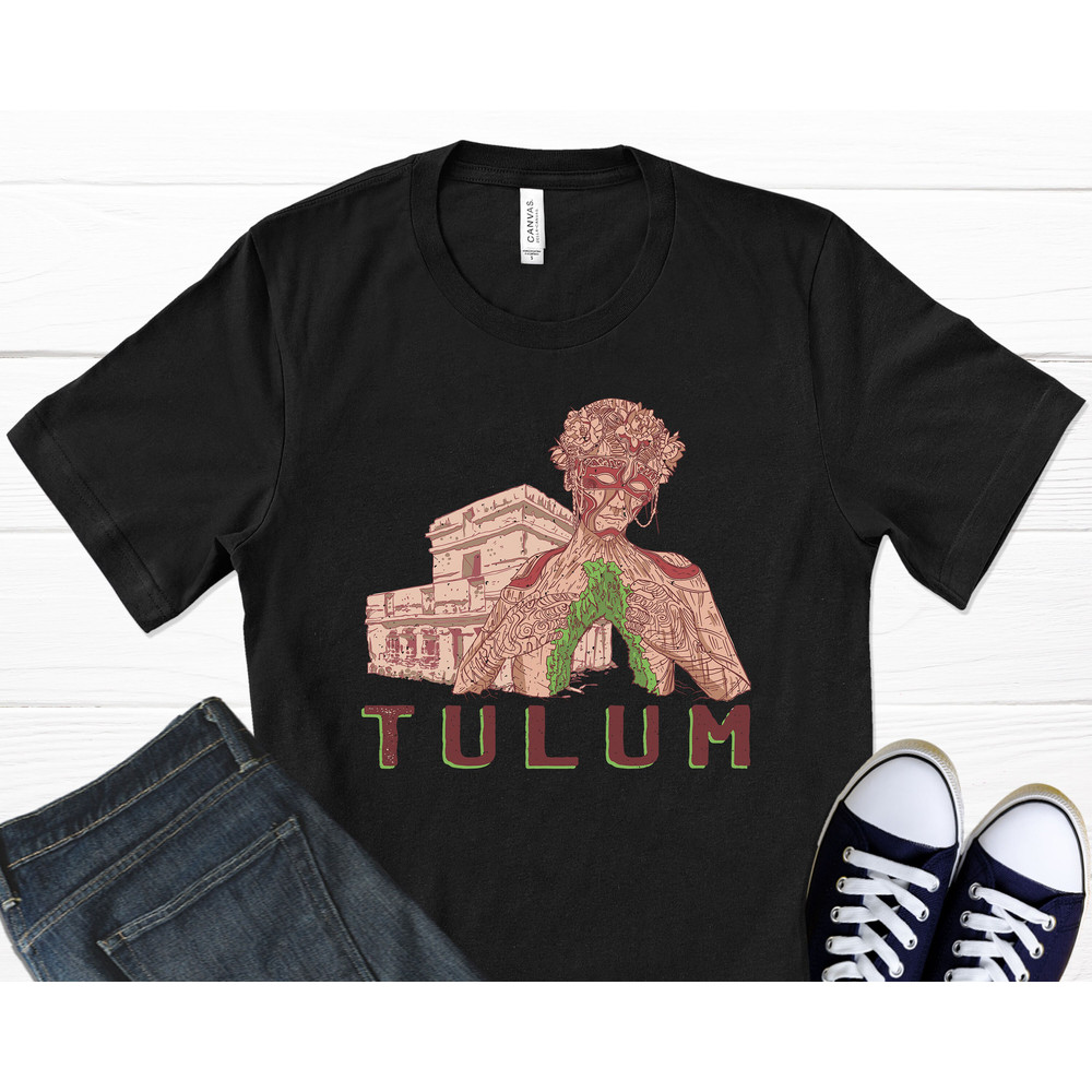 Tulum T-Shirt, Tulum Art, Mexican Shirt, Patriotic Shirt, Pride Shirts, Feminist Shirt, Nature Shirt, Mexican Pride, Graphic T-Shirt.jpg