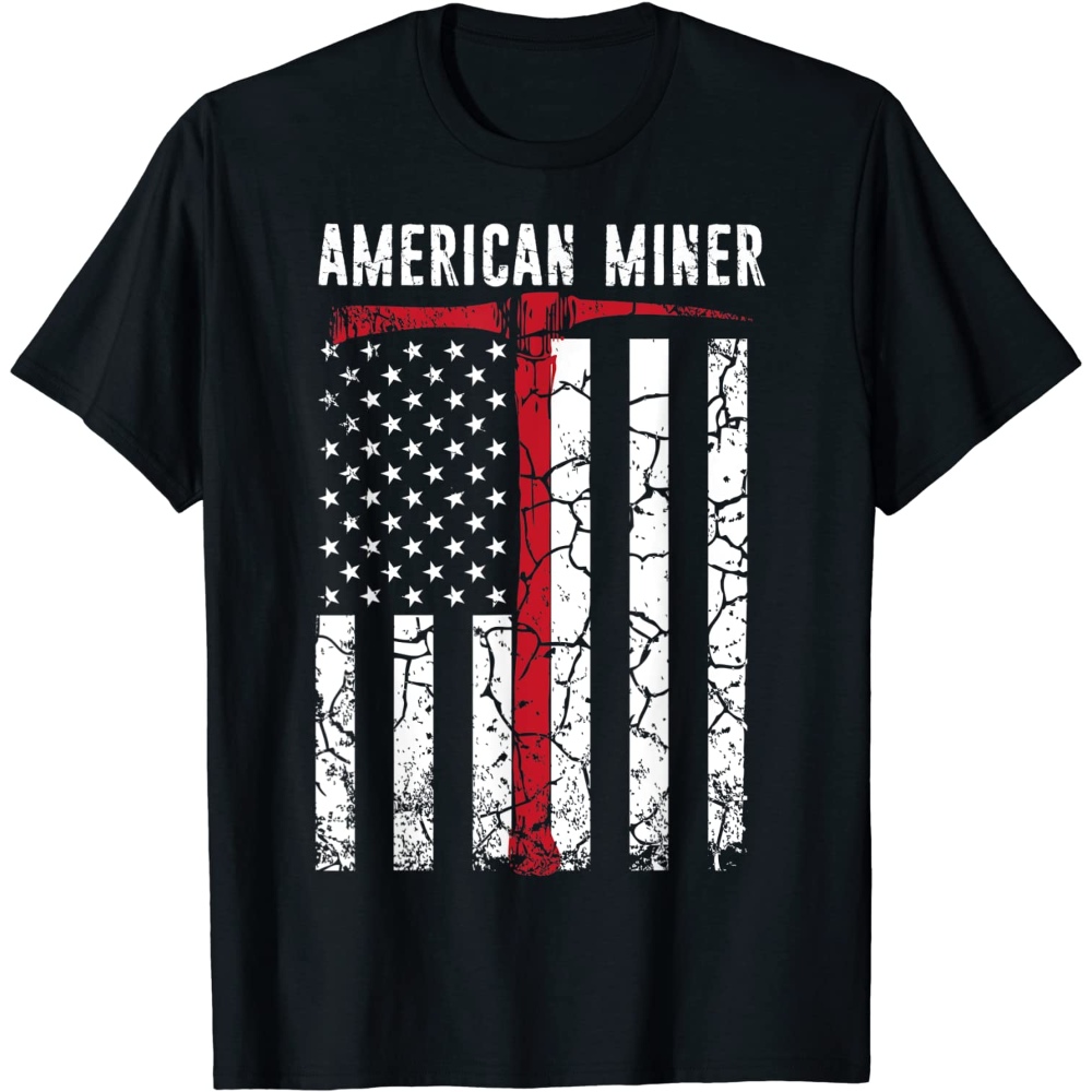 American Miner Coal Gold T-Shirt.jpg