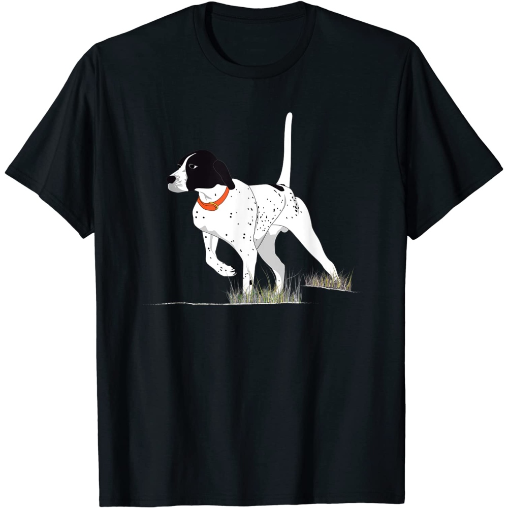 Bird Hunting for Hunter Men English Pointer Dog Graphic T-Shirt.jpg