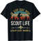 Eat Sleep Scout Repeat Vintage Scouting Scout life T-Shirt.jpg