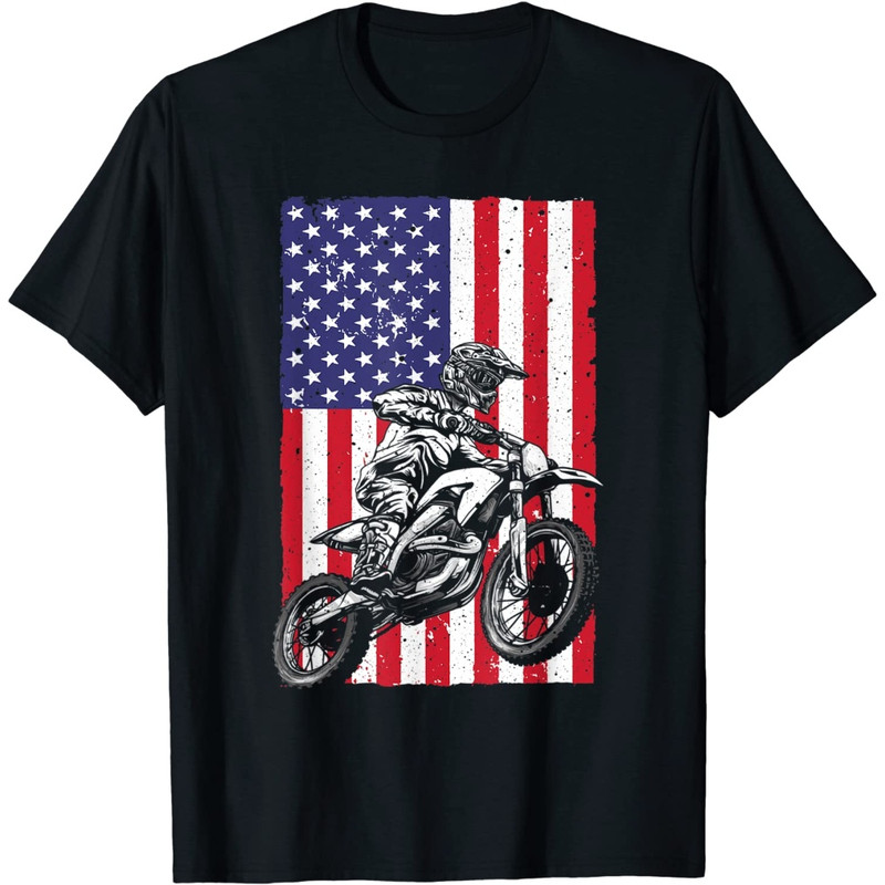 Cool Dirt Bike Art For Men Women Dirt Bike Motocross Lovers T-Shirt.jpg