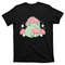 Cottagecore Aesthetic Cute Kawaii Frog Hugging Mushroom Hat T-Shirt.jpg
