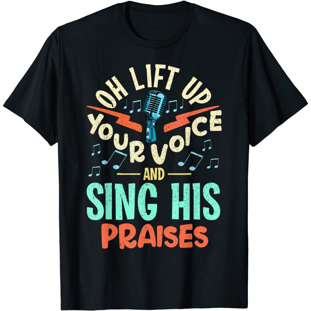 Christian Music Quote Inspirational Choir Singer or Director T-Shirt.jpg