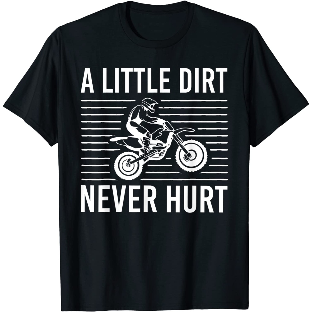Cool Dirt Bike Art Men Women Dirtbike Motorcycle Bike Racing T-Shirt.jpg