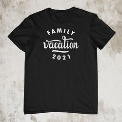 family vacation 2021 shirts, family vacay 2021 matching family vacation shirt for women funny travel shirt vacay mode va