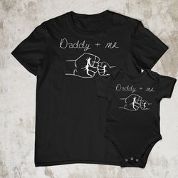 daddy and me shirt, father son shirts father daughter shirts dad son matching shirt family matching outfits fathers day