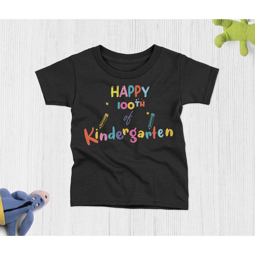 100th Day of School Shirt, kindergarten Teacher Shirt 100 Days of School Teacher Gifts Through 100 Days of kindergarten Back to School Shirt.jpg