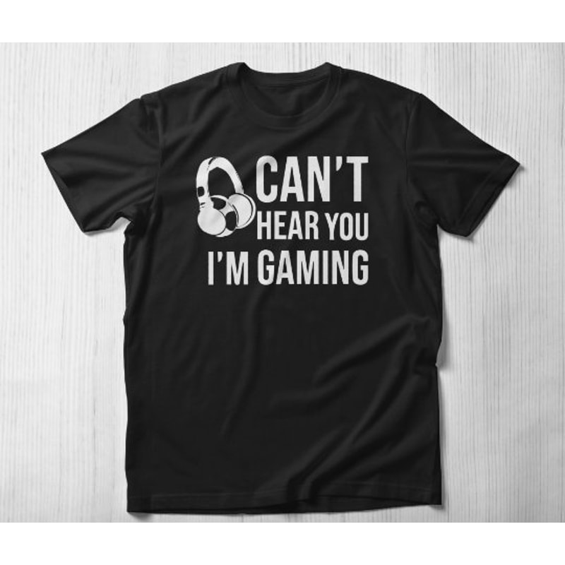 Cant Hear You Shirt, Kids Gaming T Shirt Im Gaming Child Gamer T-Shirt Boys Gaming Top Childs Unisex Gaming T-Shirt Boys Xmas Christmas Gift.jpg