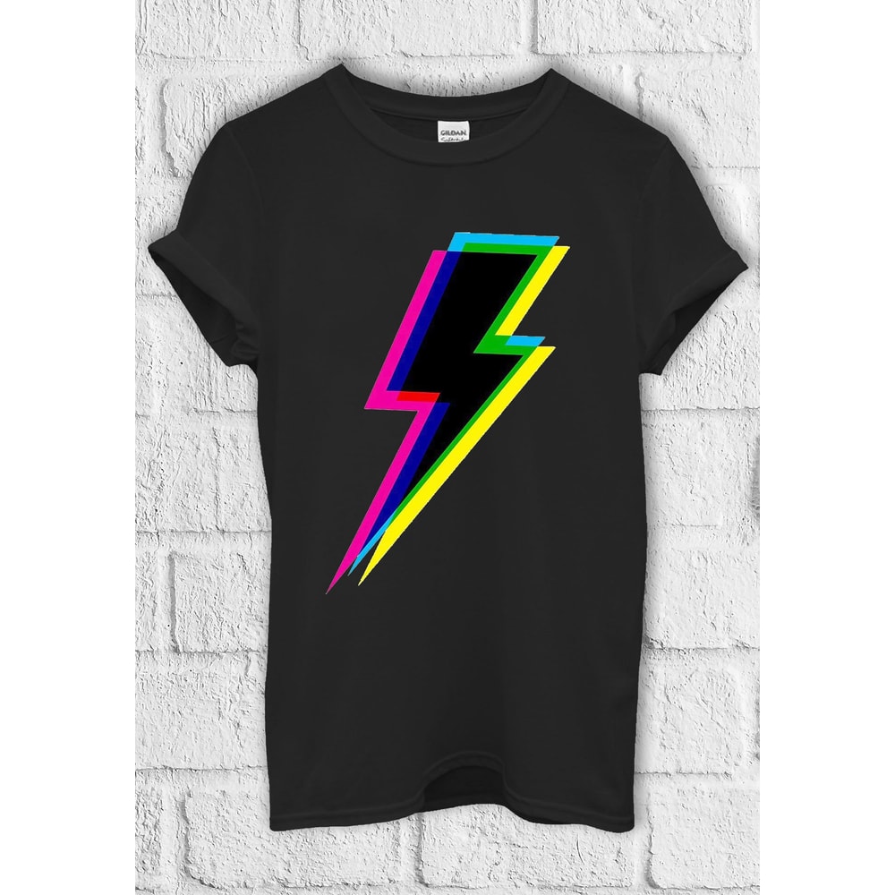 Neon Lightning Logo T Shirt Hoodie Sweatshirt Baseball Pullover Men Women Unisex Baggy Boyfriend Shirt 2931.jpg