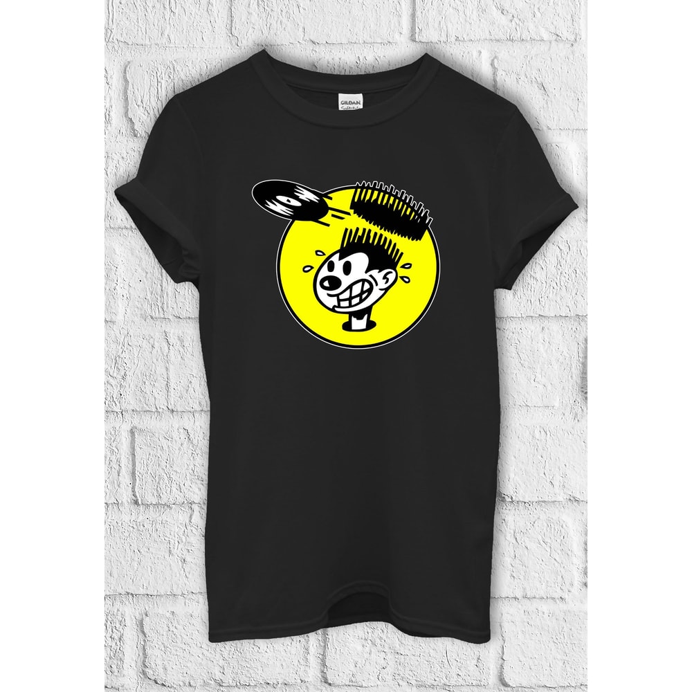 Nervous Record Recordings Music T Shirt Hoodie Sweatshirt Baseball Pullover Men Women Unisex Baggy Boyfriend Shirt 2943.jpg