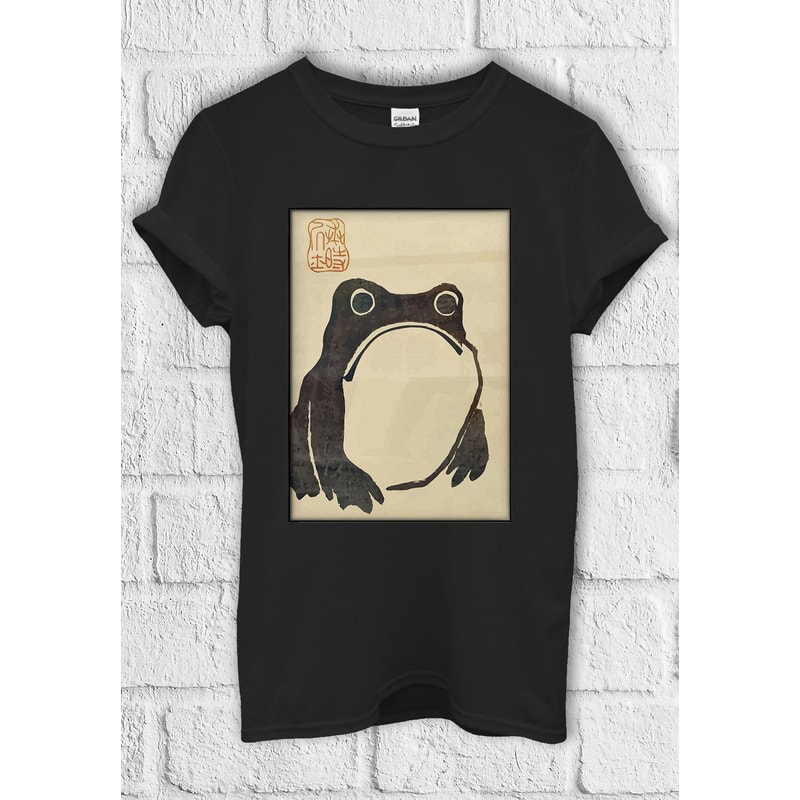 Japan Art Matsumoto Hoji Frog Sad T Shirt Hoodie Sweatshirt Baseball Pullover Men Women Unisex Baggy Boyfriend Shirt 2809.jpg