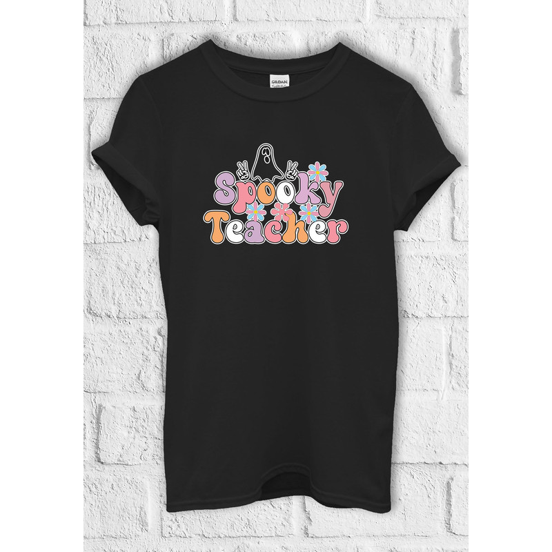 Halloween Spooky Teacher T shirt Ghost Hoodie Sweatshirt Baseball Shopper Bag Make Up Bag Men Women Unisex Baggy Boyfriend Shirt H47.jpg