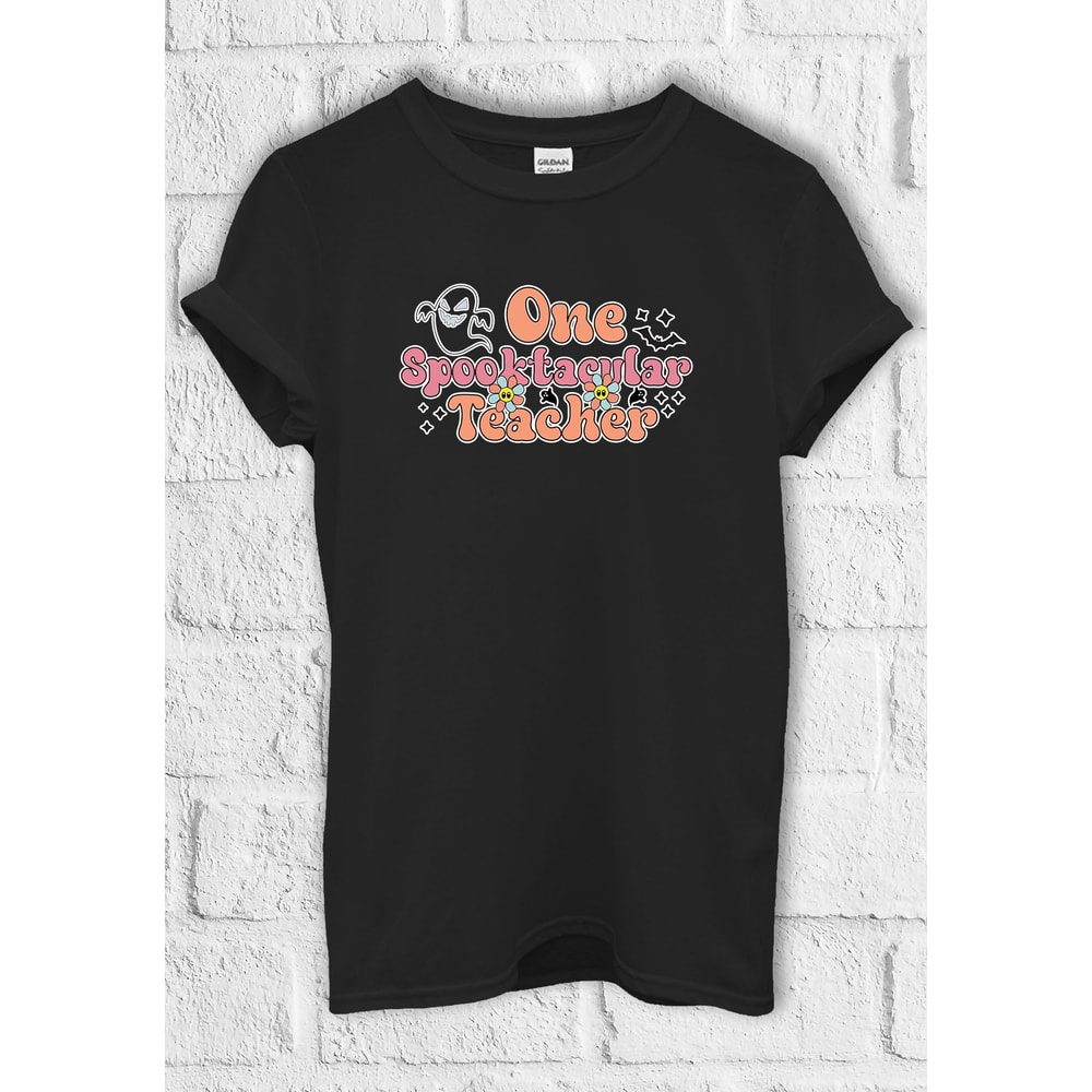 Halloween One Spooktacular Teacher T shirt Hoodie Sweatshirt Baseball Shopper Bag Make Up Bag Men Women Unisex Baggy Boyfriend Shirt H102.jpg