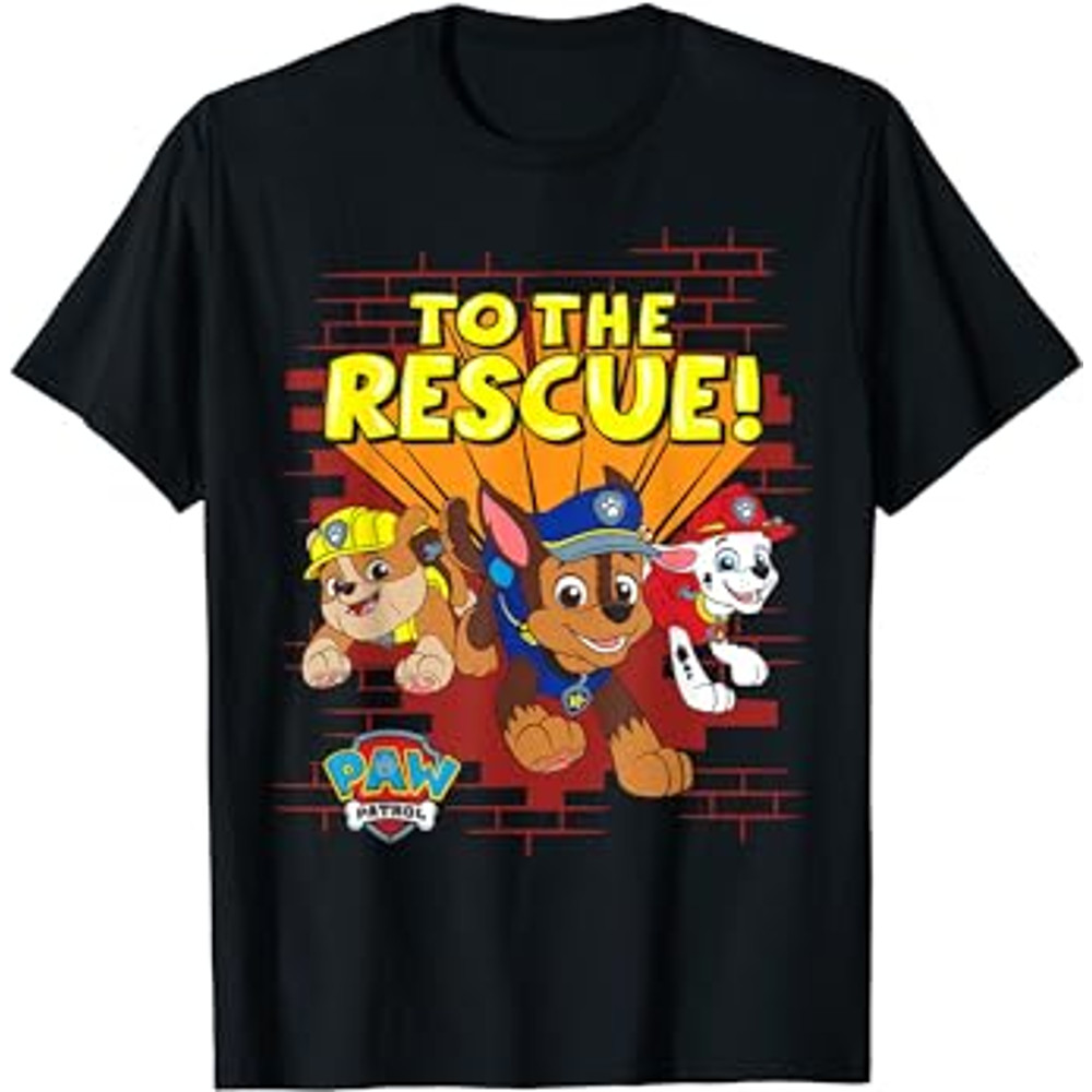 PAW Patrol Group To The Rescue TShirt.png