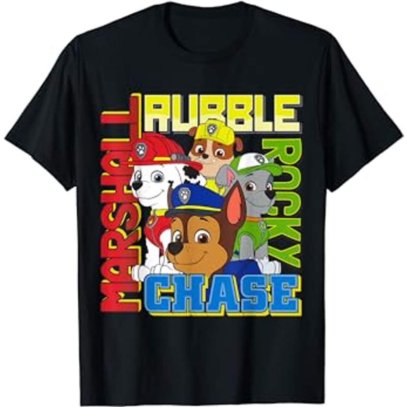 PAW Patrol Rubble Chase Rocky and Marshall.png