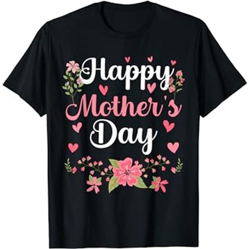 Happy Mothers Day Mommy Cute Floral Women For Mom Grandma.png