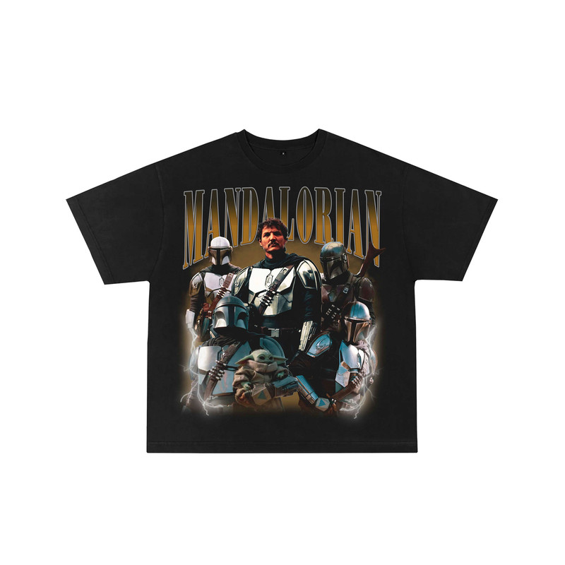 Limited Pedro Pascal Mandalorian Vintage Unisex T-Shirt.jpg