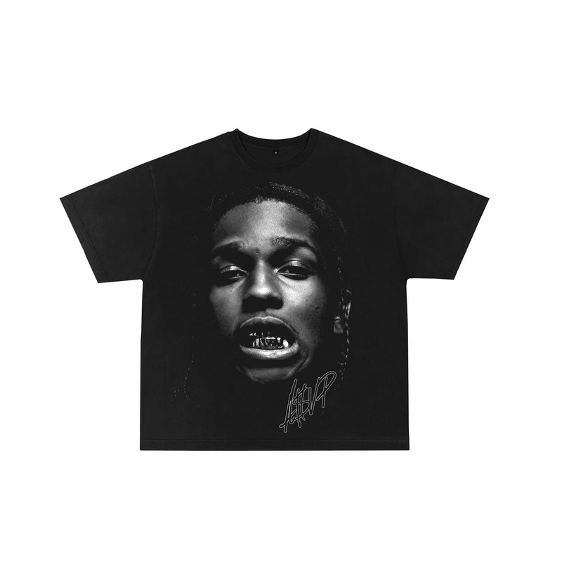 ASAP Rocky Rap Tee Concert Merch Kanye Thugger Slime Season  Green Rare Hip Hop.jpg