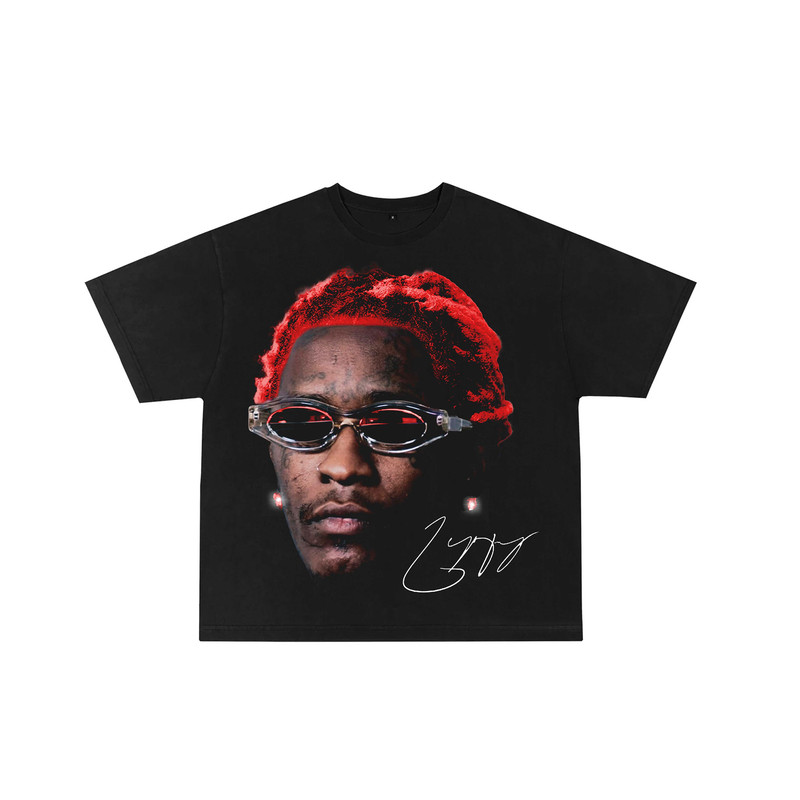 YOUNG THUG Tee Concert Merch Kanye Thugger Slime Season  Green Rare Hip Hop T-shirt.jpg