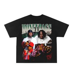 moneybagg yo t-shirt rap tee jumbo savage mode rare hip hop drake travis scott  metro boomin young thug gunna