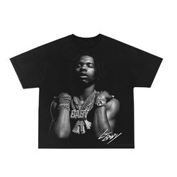 lil baby t-shirt rap tee jumbo savage mode rare hip hop drake travis scott kanye metro boomin young thug gunna