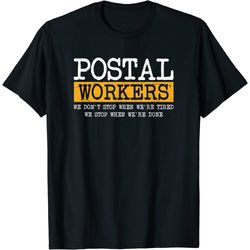 Mail Man & Lady Rural Carrier Gifts - Postal Worker T-Shirt