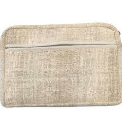 Himalayan Hemp Harmony: Handmade Laptop Case from Nepal for 14-Inch Devices