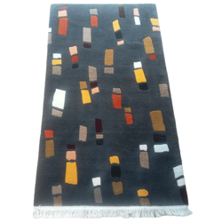 Handmade/Handknotted 60 Knots Nepali Woollen Carpet 3.02 Ft x 5.34 Ft