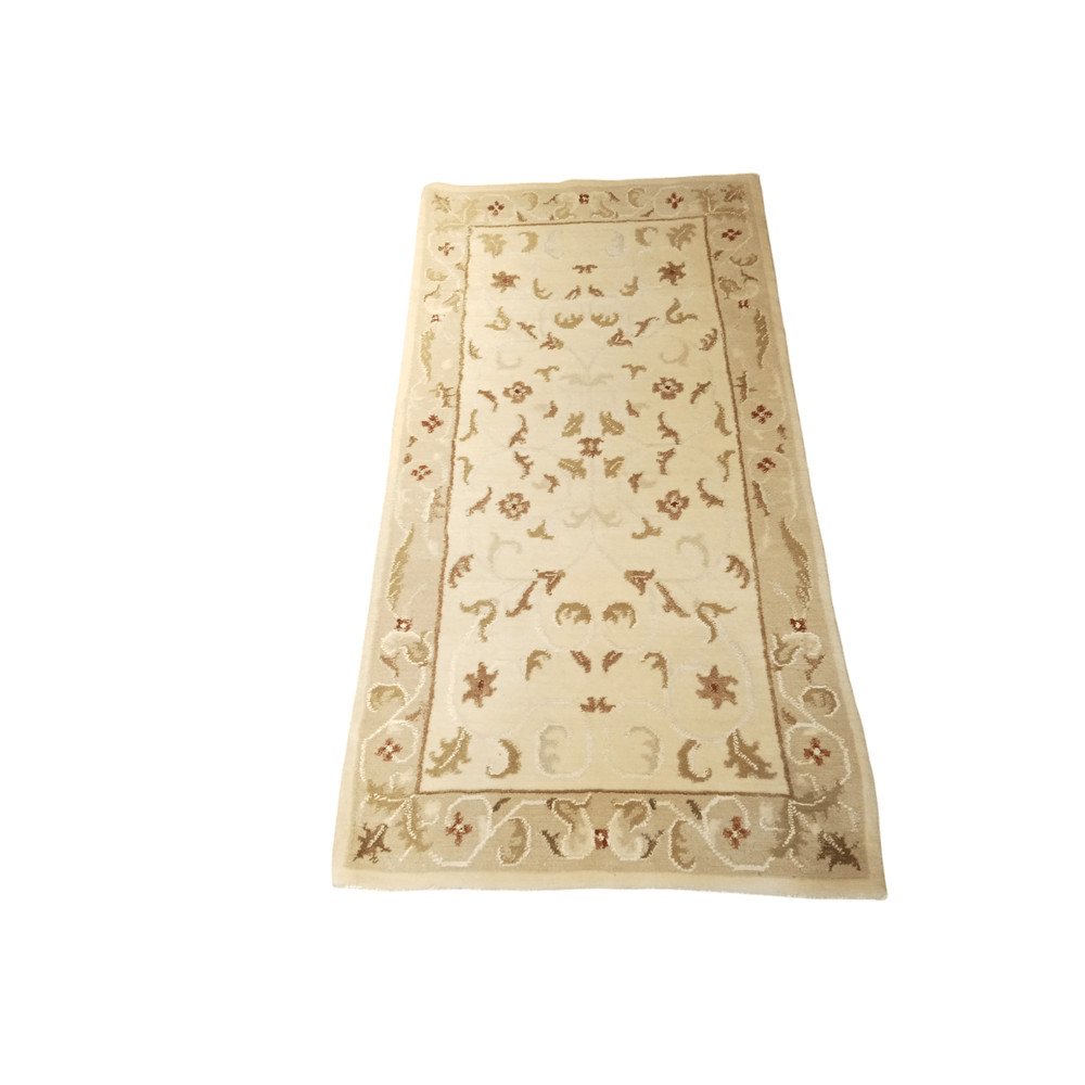 HandknottedHandmade Nepali Woolen CarpetRug 80 Knots 73 Cm X 145 Cm 0