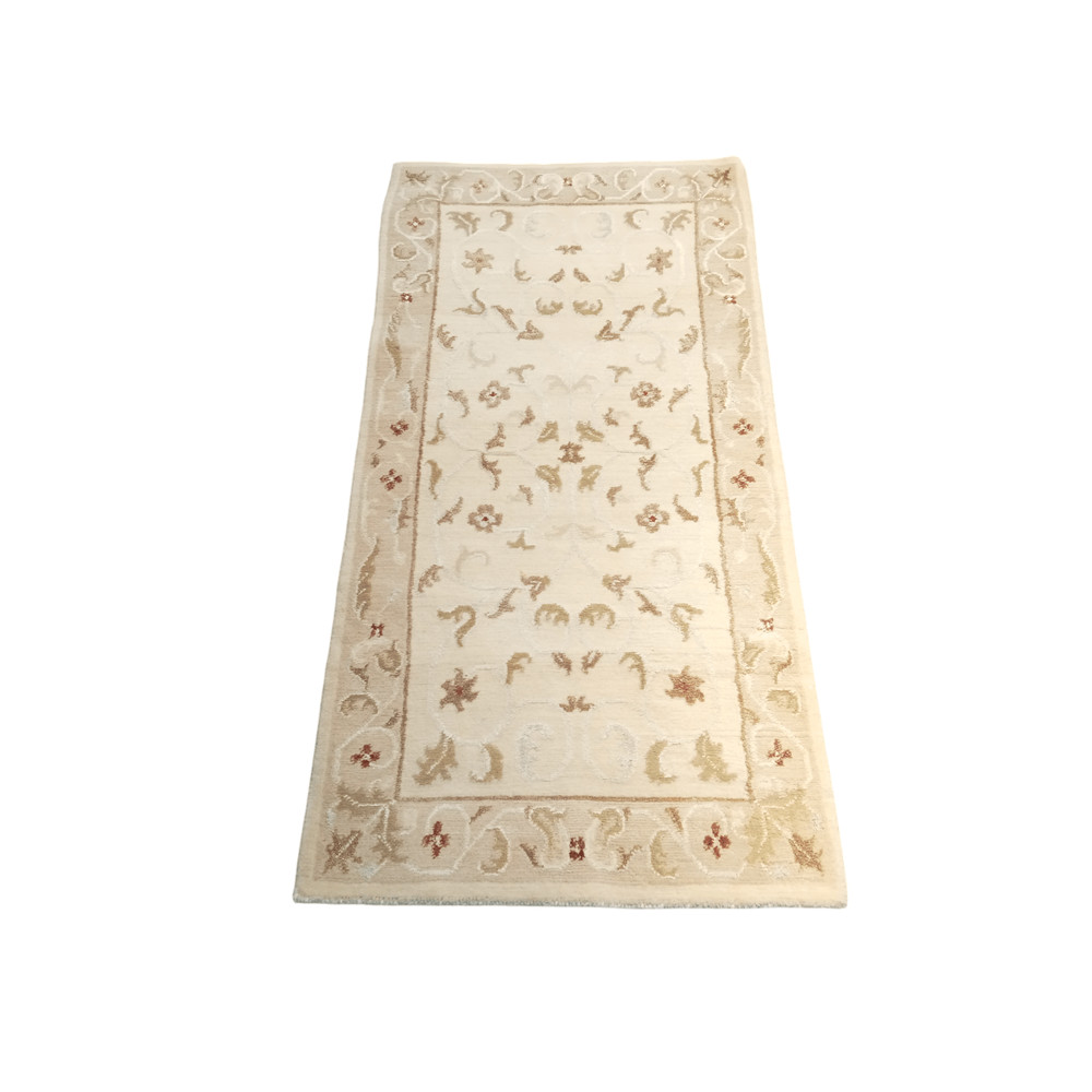 HandknottedHandmade Nepali Woolen CarpetRug 80 Knots 73 Cm X 145 Cm 1