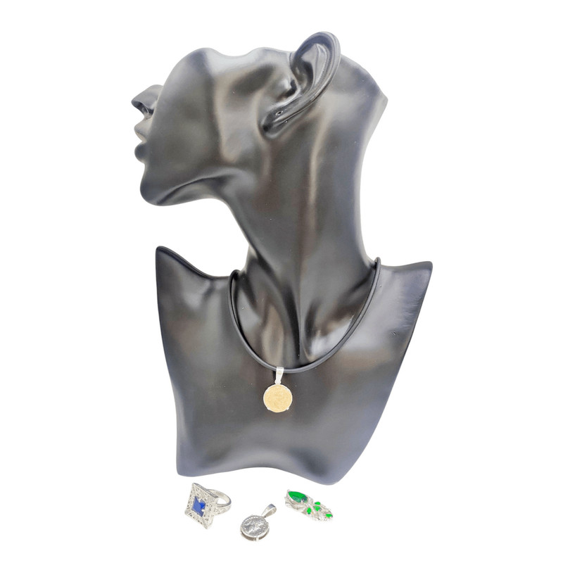 Pendant Legionary Denarius KRLD 925 Sterling Silver With 14K Gold Plated 3