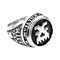 Mens Ring From The Series KILL TEAM Khorne Forces Of Chaos Code KTK Completely 925 Sterling Silver 0