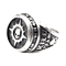 Mens Ring From The Series KILL TEAM Novamarines Space Marines Code NM Completely 925 Sterling Silve