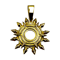 Pendant Pelor Deity Dungeon Dragons Code PN DnD The Pendant Is Completely Brass Alloy 0